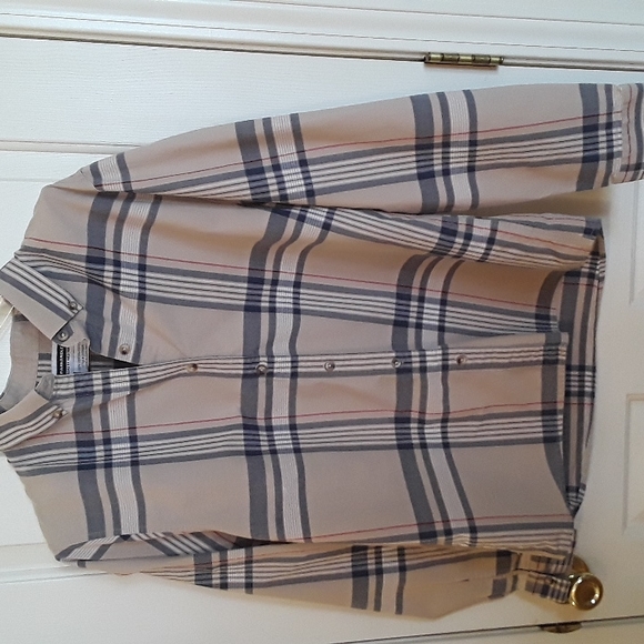 Panhandle Slim plaid shirt 100% cotton size large - Picture 2 of 6